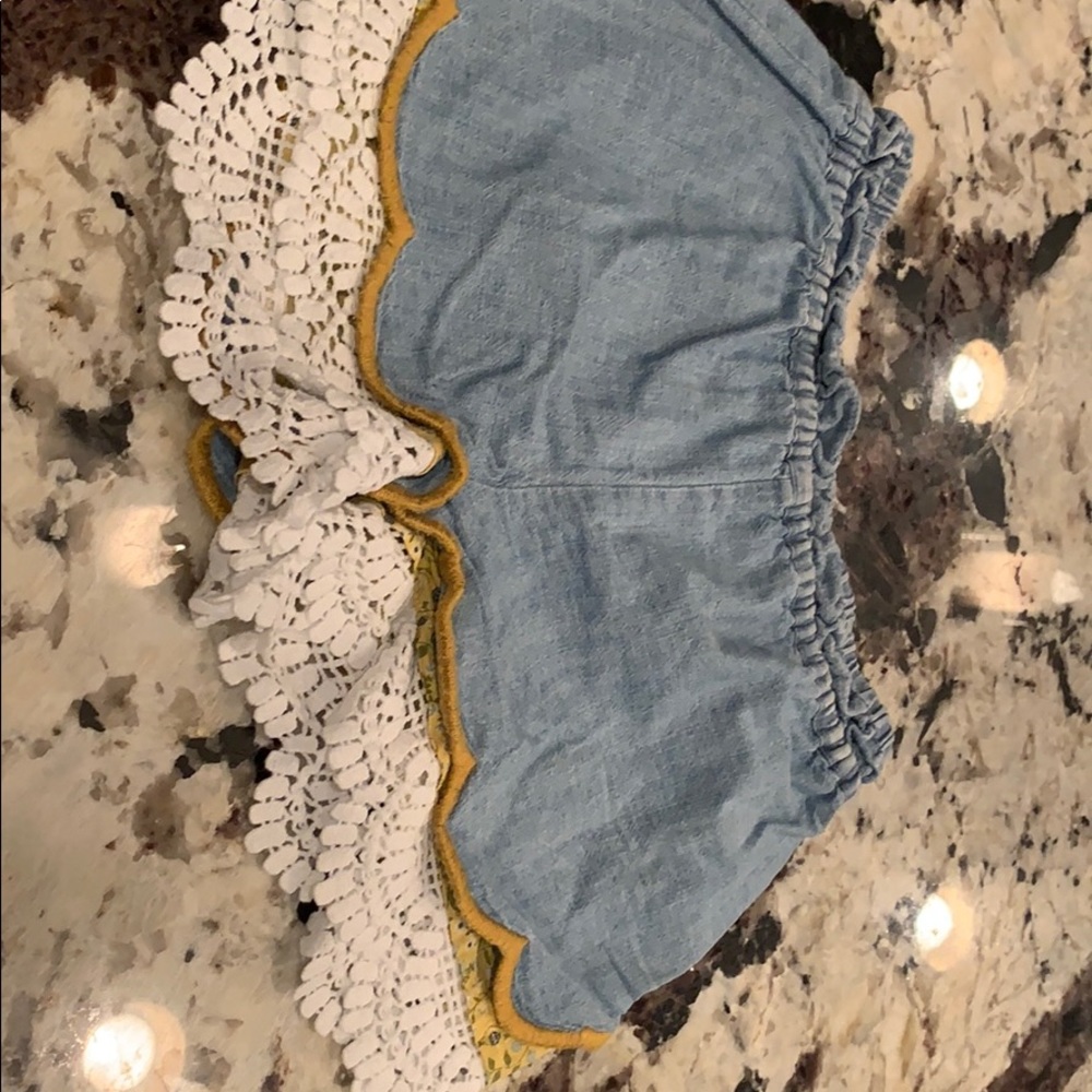 Matilda Jane Joanna Gaines denim shorts girls 2